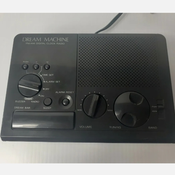 Vintage Sony Dream Machine Model ICF-C25W Digital FM/AM Alarm Clock Radio Tested - Picture 4 of 4